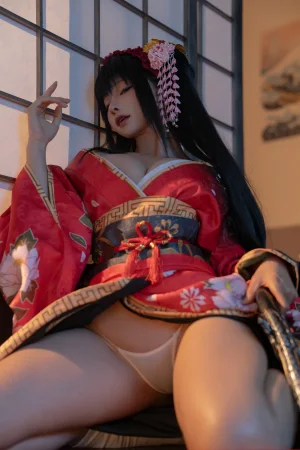 《狂三和服cos》｜蠢沫沫 · 261张写真、9 个视频