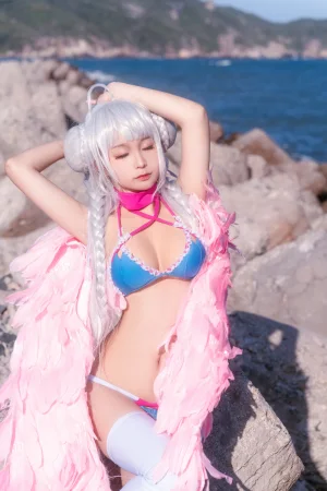 《可畏泳装》｜蠢沫沫 · 41张写真