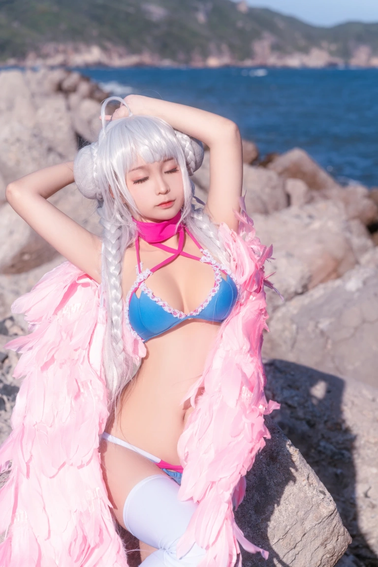 《可畏泳装》｜蠢沫沫 · 41张写真