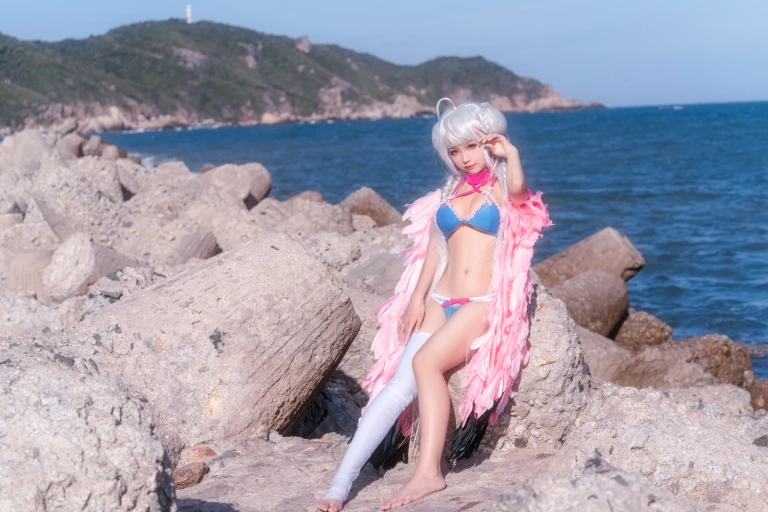 《可畏泳装》｜蠢沫沫 · 41张写真
