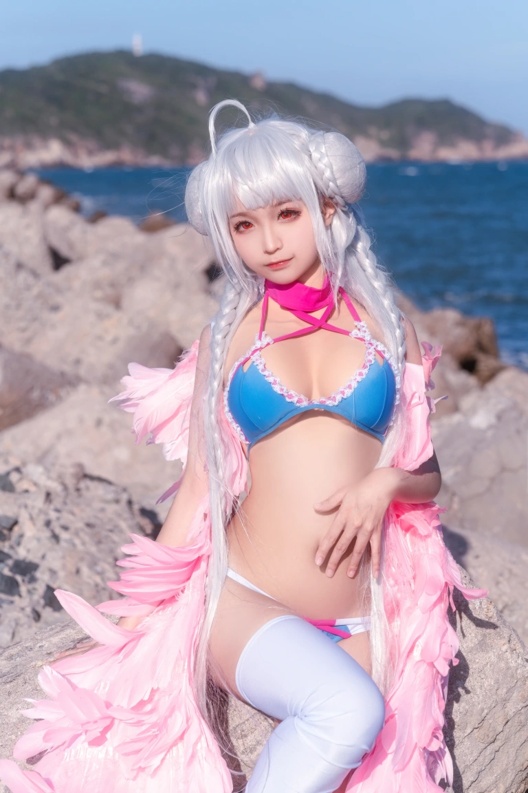 《可畏泳装》｜蠢沫沫 · 41张写真