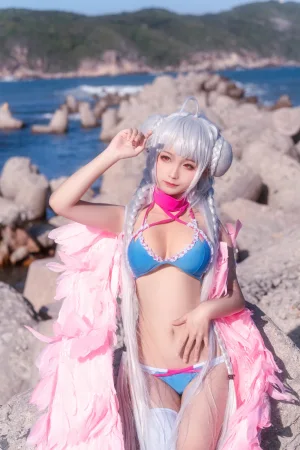 《可畏泳装》｜蠢沫沫 · 41张写真