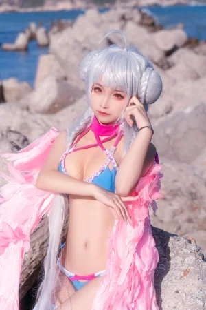 《可畏泳装》｜蠢沫沫 · 41张写真