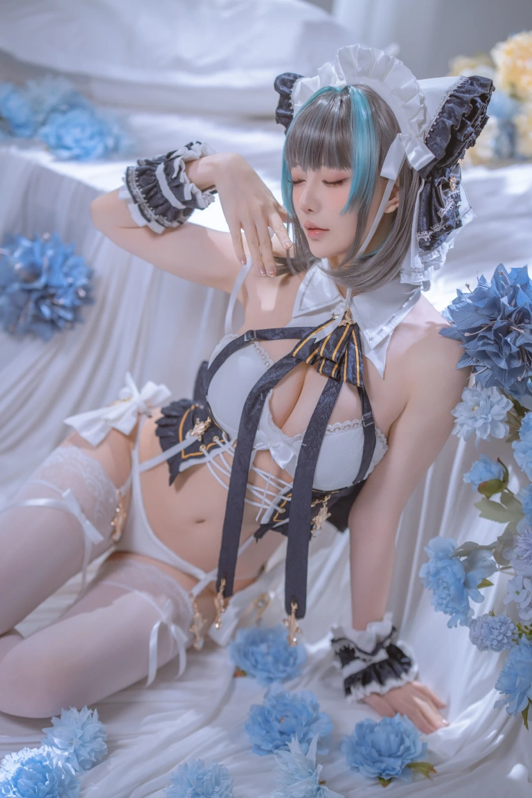 《2025年08月计划D 碧蓝航线 柴郡 [55P1V-723MB]》｜星之迟迟 · 55张写真、1 个视频