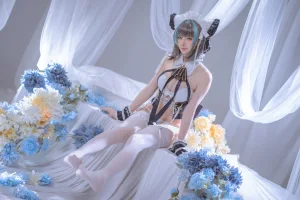 《2025年08月计划D 碧蓝航线 柴郡 [55P1V-723MB]》｜星之迟迟 · 55张写真、1 个视频