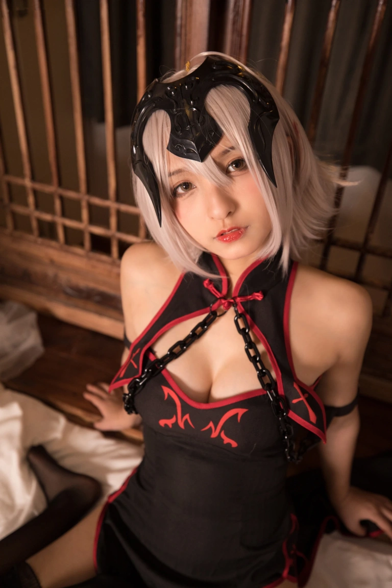 《第二季 序号11：旗袍黑贞》｜神楽坂真冬 · 150张写真
