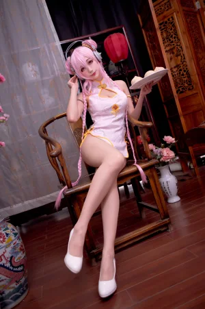《旗袍索尼子》｜周叽是可爱兔兔 · 14张写真