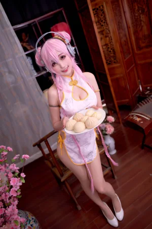 《旗袍索尼子》｜周叽是可爱兔兔 · 14张写真
