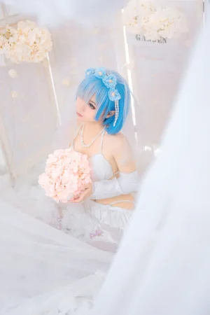 《雷姆花嫁》｜蠢沫沫 · 44张写真