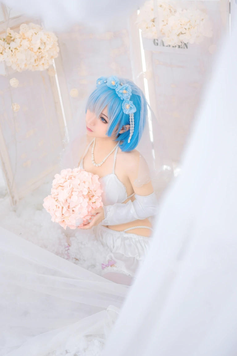 《雷姆花嫁》｜蠢沫沫 · 44张写真