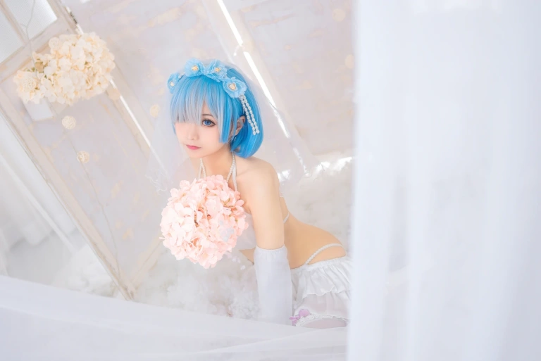 《雷姆花嫁》｜蠢沫沫 · 44张写真
