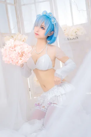《雷姆花嫁》｜蠢沫沫 · 44张写真
