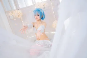 《雷姆花嫁》｜蠢沫沫 · 44张写真