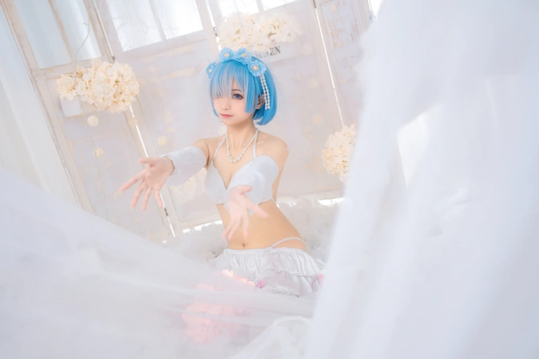 《雷姆花嫁》｜蠢沫沫 · 44张写真