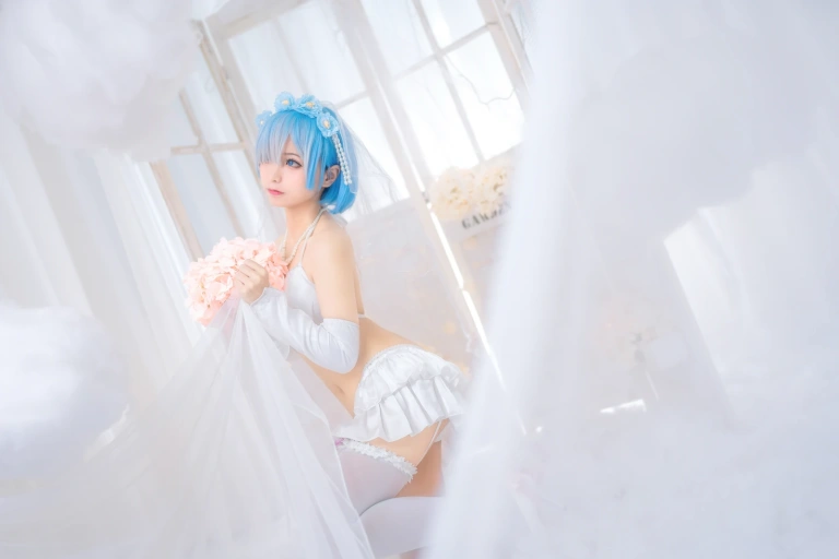 《雷姆花嫁》｜蠢沫沫 · 44张写真