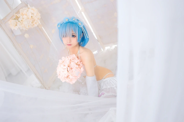 《雷姆花嫁》｜蠢沫沫 · 44张写真