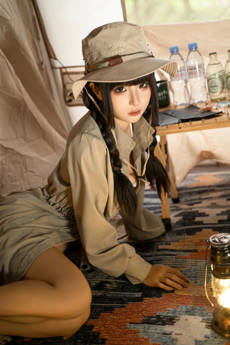 《露营》｜蠢沫沫 · 53张写真