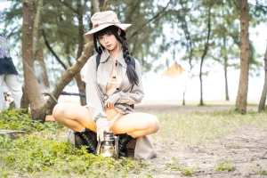 《露营》｜蠢沫沫 · 53张写真
