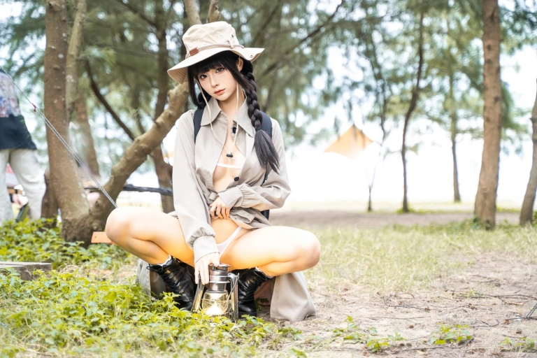 《露营》｜蠢沫沫 · 53张写真