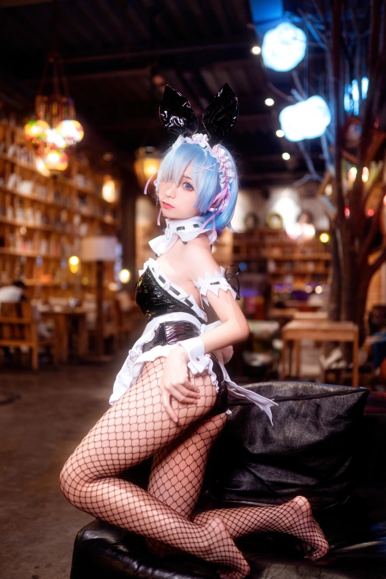 《雷姆兔女郎》｜蠢沫沫 · 41张写真
