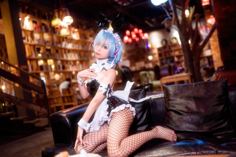 《雷姆兔女郎》｜蠢沫沫 · 41张写真
