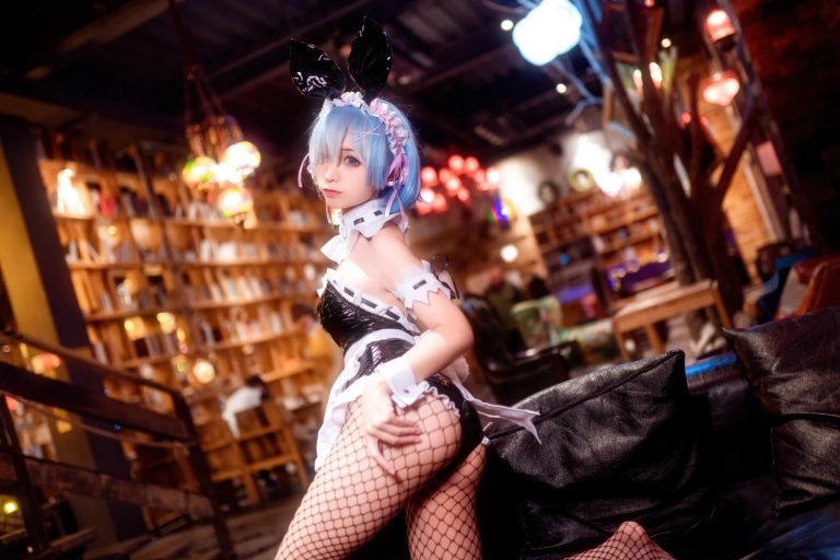 《雷姆兔女郎》｜蠢沫沫 · 41张写真