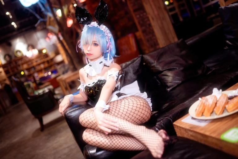 《雷姆兔女郎》｜蠢沫沫 · 41张写真