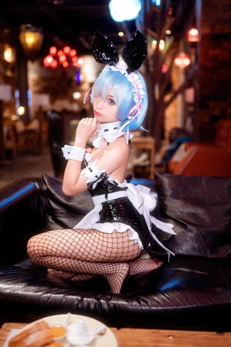 《雷姆兔女郎》｜蠢沫沫 · 41张写真