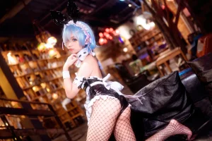 《雷姆兔女郎》｜蠢沫沫 · 41张写真