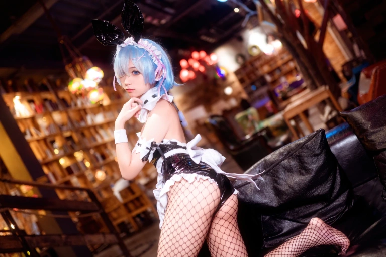 《雷姆兔女郎》｜蠢沫沫 · 41张写真