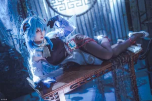 《2024年会员 原神 甘雨》｜蠢沫沫 · 27张写真