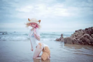 《小玉泳装》｜周叽是可爱兔兔 · 23张写真
