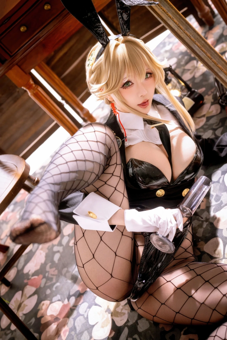 《2026年04月上 Nikke胜利女神 爱德·特务兔女郎》｜星之迟迟 · 49张写真