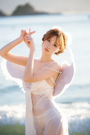《海边神明少女》｜念雪 · 50张写真