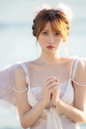 《海边神明少女》｜念雪 · 50张写真