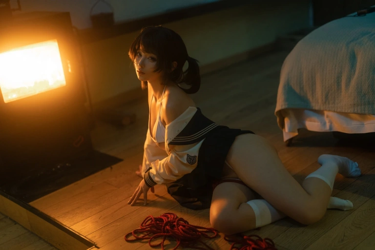 《火》｜蠢沫沫 · 20张写真