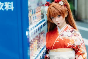 《EVA 明日香 和服》｜蠢沫沫 · 30张写真