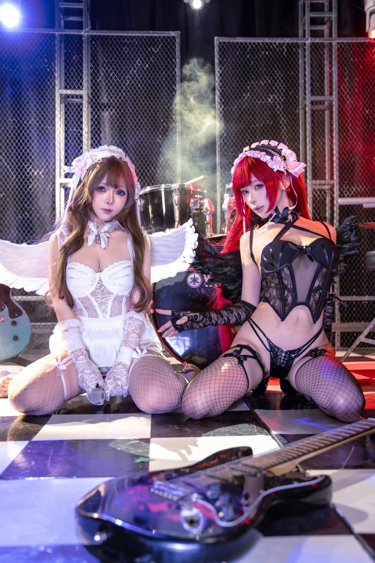 《天使舞台&YanYan》｜蠢沫沫 · 110张写真、1 个视频