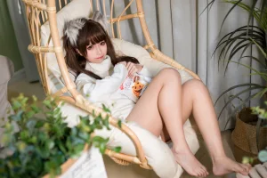 《白毛衣》｜蠢沫沫 · 45张写真