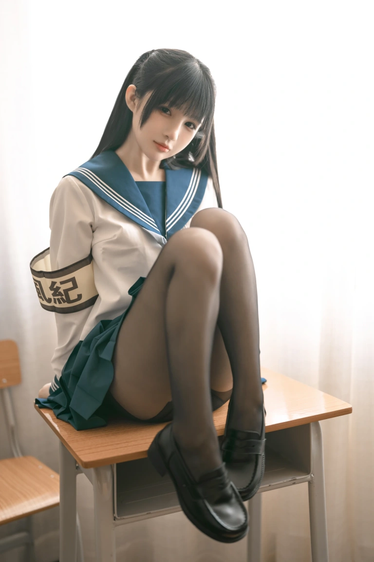 《风纪委员》｜桜井宁宁 · 111张写真