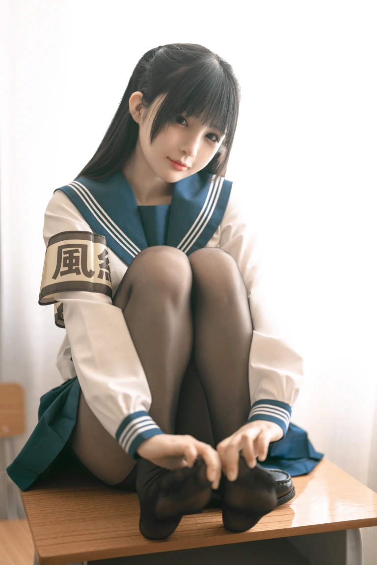 《风纪委员》｜桜井宁宁 · 111张写真