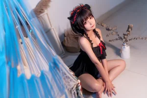 《黑睡裙》｜蠢沫沫 · 40张写真