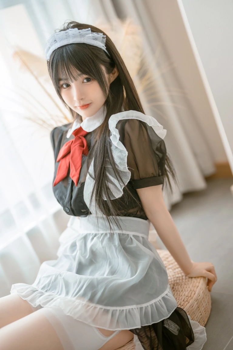 《关于我家可爱的女仆》｜桜井宁宁 · 77张写真
