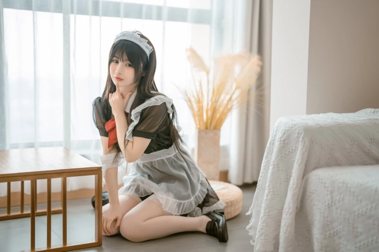 《关于我家可爱的女仆》｜桜井宁宁 · 77张写真