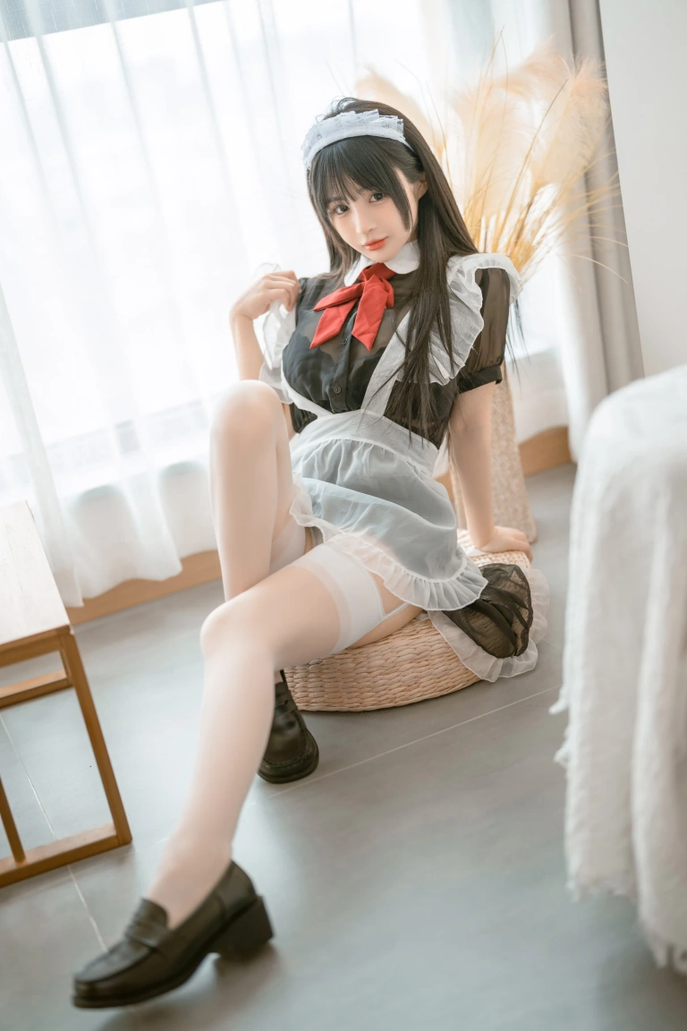 《关于我家可爱的女仆》｜桜井宁宁 · 77张写真