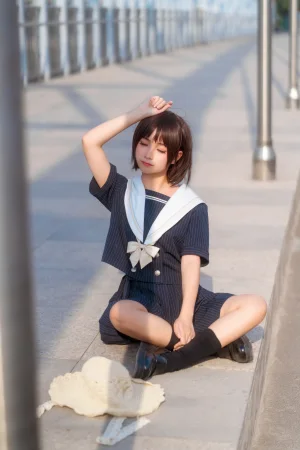 《jk制服》｜蠢沫沫 · 40张写真