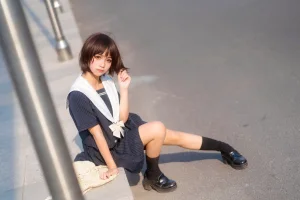 《jk制服》｜蠢沫沫 · 40张写真
