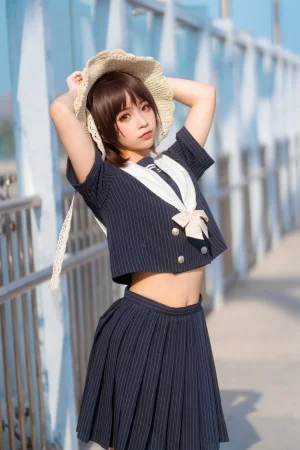 《jk制服》｜蠢沫沫 · 40张写真