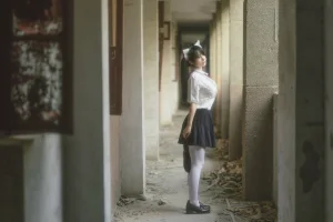 《废墟jk》｜桜井宁宁 · 74张写真