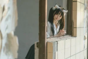 《废墟jk》｜桜井宁宁 · 74张写真